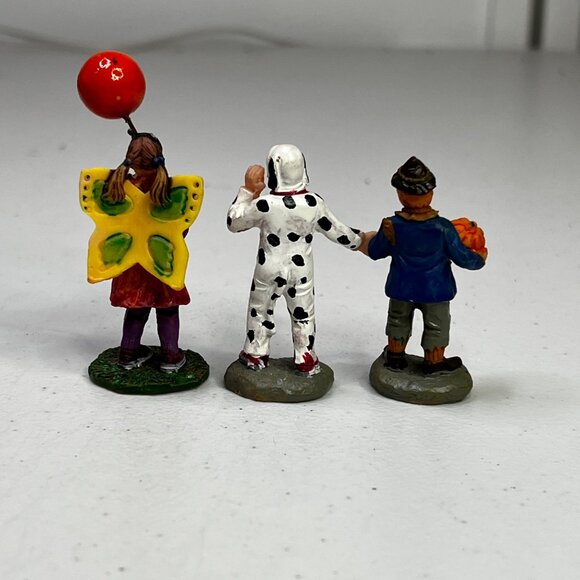 Lemax Spooky Town Trick-Or-Treat Fun Halloween Figurine Set Of 3 From 2008 - Picture 7 of 8